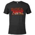 thumbnail image 1 of Disney Mickey Mouse & Friends Halloween Spooky Scary Shadows - Short Sleeve Blended T-Shirt for Adults - Customized-Black Snow Heather, 1 of 5