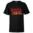 thumbnail image 1 of Disney Mickey Mouse & Friends Halloween Spooky Scary Shadows - Short Sleeve T-Shirt for Kids - Customized-Black, 1 of 5