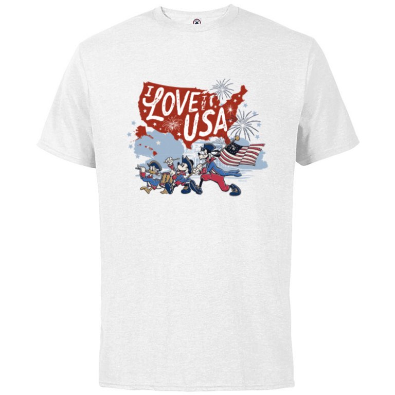 https://i5.walmartimages.com/seo/Disney-Mickey-Mouse-Friends-I-Love-the-USA-Fourth-of-July-Short-Sleeve-Cotton-T-Shirt-for-Adults-Customized-White_aa39cc96-678f-49ce-ab3d-96a43f4c7c01.de35a35efedf3a3ede533475834bdd60.jpeg?odnHeight=768&odnWidth=768&odnBg=FFFFFF