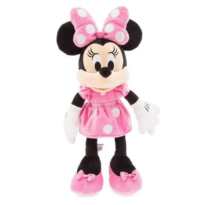 Disney Mickey Mouse & Friends Minnie Mouse Medium 18'' Plush - Pink - Disney store