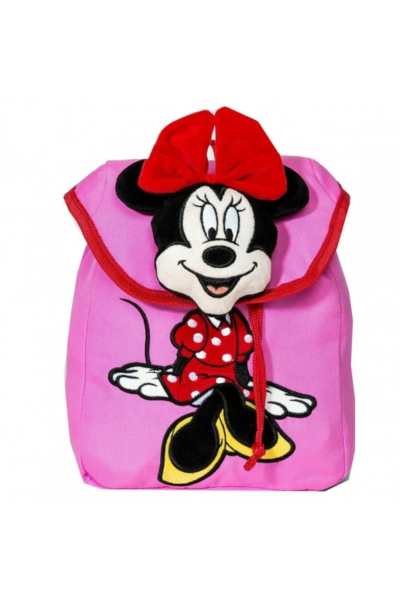Disney Mickey Mouse & Friends Plush 10 Inch Backpack | Minnie Mouse