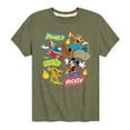 thumbnail image 1 of Disney - Mickey Mouse & Friends Skater Crew - Youth Short Sleeve Graphic T-Shirt, 1 of 5