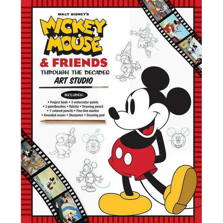 Disney Mickey Mouse & Friends Through the Decades Art Studio