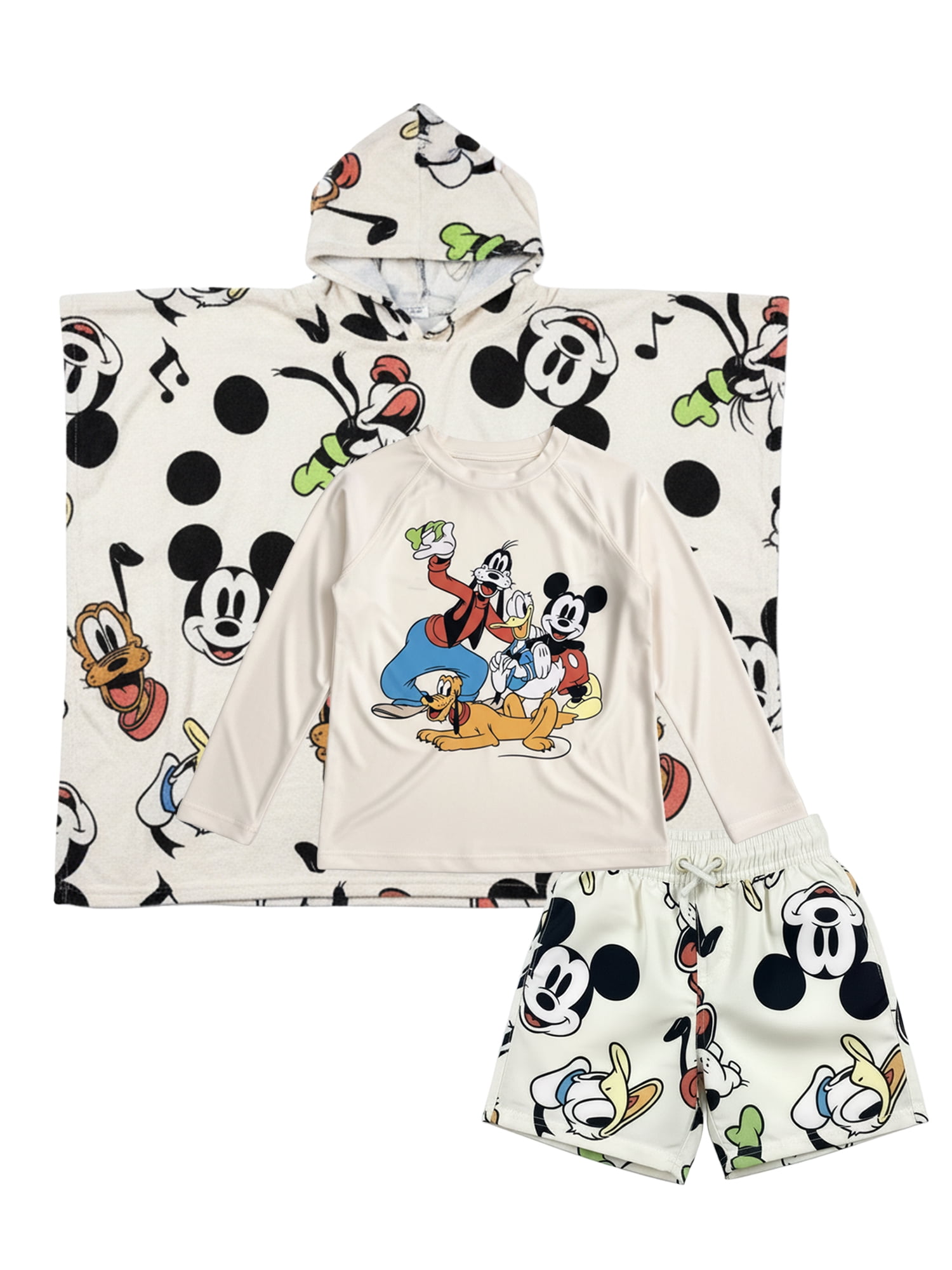 Character Toddler Boy Swim Set, 3-Piece, Sizes 12M-5T