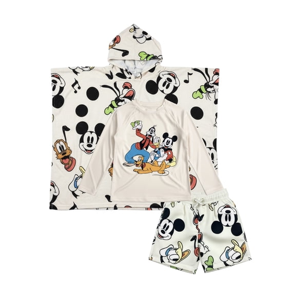 Character Toddler Boy Swim Set, 3-Piece, Sizes 12M-5T