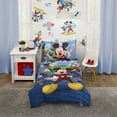 thumbnail image 1 of Disney Mickey Mouse Fun with Friends Toddler Bedding Sets, Toddler Bed, Blue, 4-Piece, 1 of 11