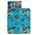 thumbnail image 1 of Disney Mickey Mouse Funhouse Crew Blue Toddler Nap Mat, Preschool Boy, Polyester, 1 of 7