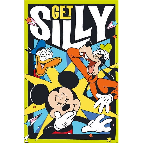 Disney Mickey Mouse Funhouse - Get Silly Wall Poster, 14.725" x 22.375"
