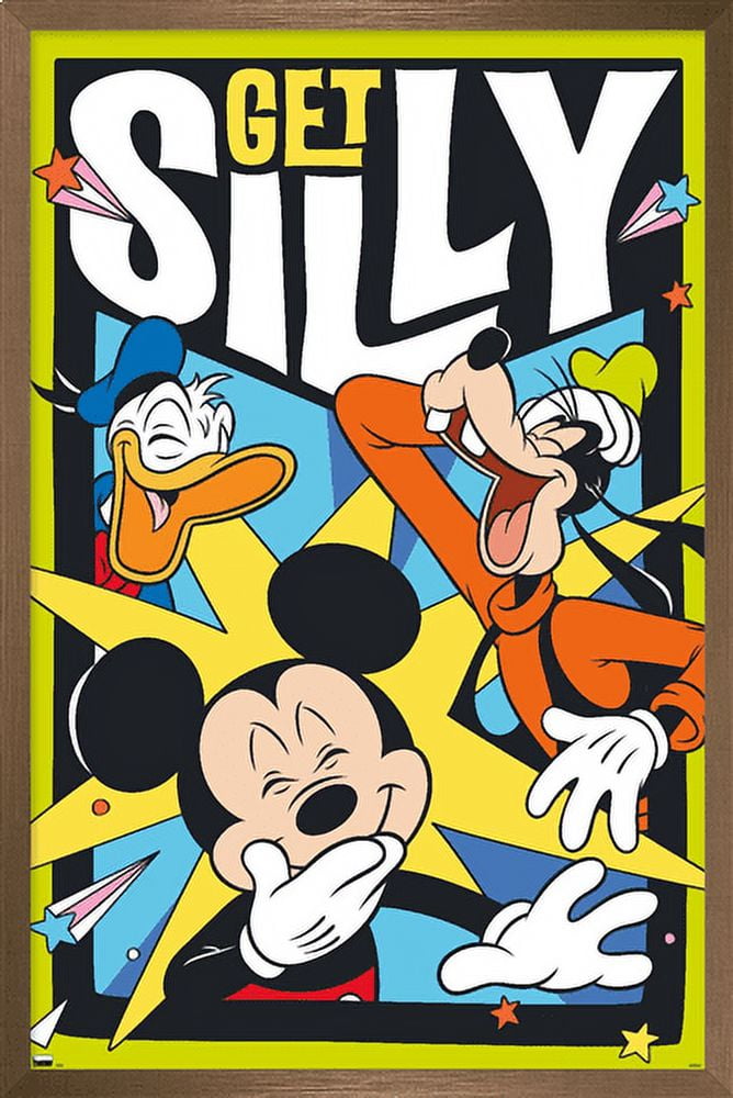 Disney Mickey Mouse Funhouse - Get Silly Wall Poster, 22.375