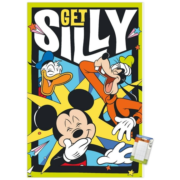 Disney Mickey Mouse Funhouse - Get Silly Wall Poster, 22.375" x 34"