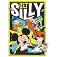 thumbnail image 1 of Disney Mickey Mouse Funhouse - Get Silly Wall Poster with Pushpins, 22.375" x 34", 1 of 6