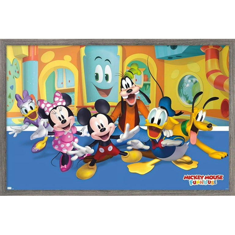 Mickey Mouse Clubhouse Theme Vintage Sheet Music Art Print 