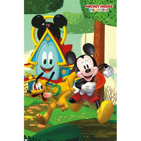 Disney Mickey Mouse Funhouse - Teaser Wall Poster, 22.375" x 34"