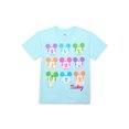 Disney Mickey Mouse Girls Graphic Tee With Short Sleeves Sizes 4 16