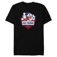 thumbnail image 1 of Disney Mickey Mouse Go Team Sports Soccer - Short Sleeve Blended T-Shirt for Adults - Customized-Black, 1 of 5