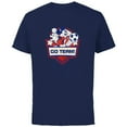 thumbnail image 1 of Disney Mickey Mouse Go Team Sports Soccer - Short Sleeve Cotton T-Shirt for Adults - Customized-Navy, 1 of 5