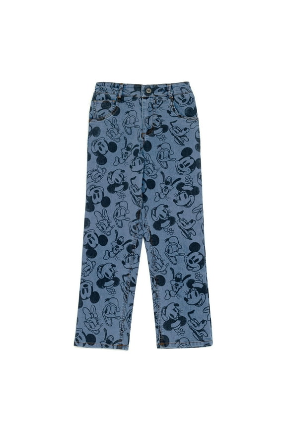 Mickey Mouse Goofy Donald Duck Big Boys Denim Pants Jeans Infant to Big Kid