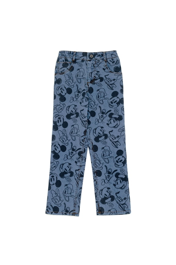 Mickey Mouse Goofy Donald Duck Little Boys Denim Pants Jeans Infant to Big Kid