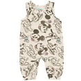 thumbnail image 1 of Disney Mickey Mouse Goofy Donald Duck Minnie Mouse Newborn Baby Boys Romper Gray 0-3 Months, 1 of 5