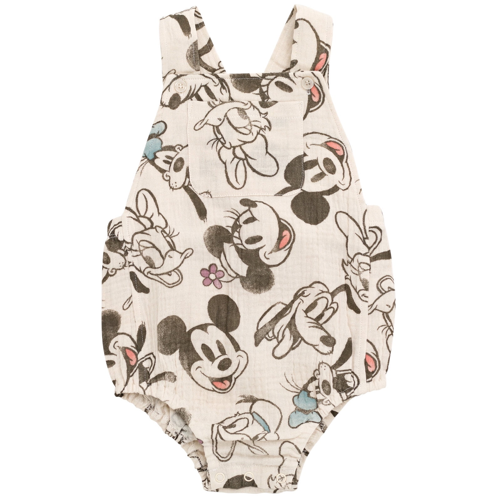 Disney Mickey Mouse Goofy Donald Duck Newborn Baby Boys Romper Newborn