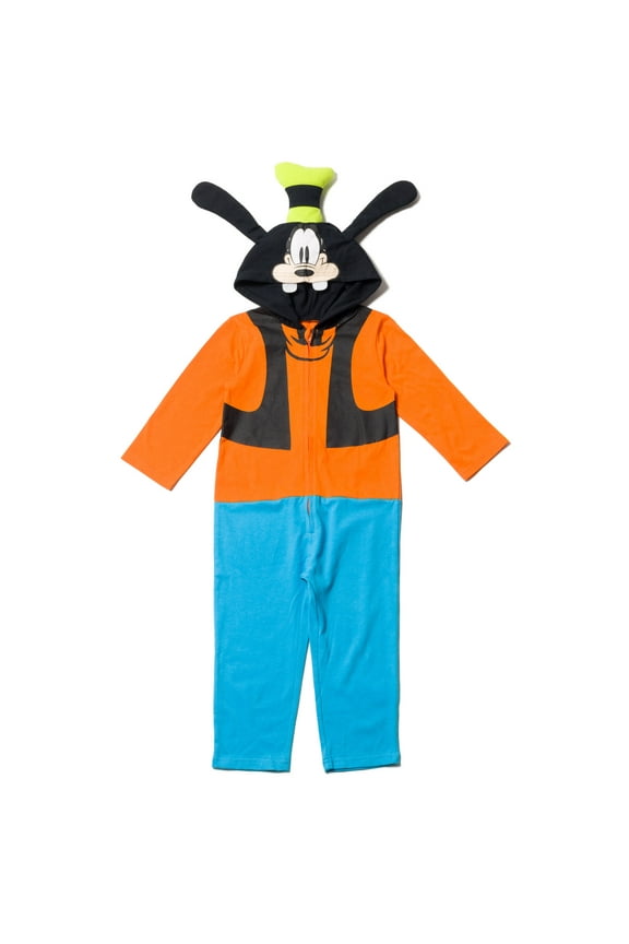 Mickey Mouse Goofy Infant Baby Boys Zip Up Cosplay Coverall