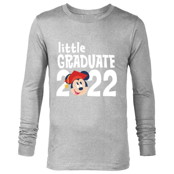 Disney Mickey Mouse Grad Little Graduate 2022 - Long Sleeve T-Shirt for Men - Customized-Athletic Heather