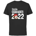 thumbnail image 1 of Disney Mickey Mouse Grad Little Graduate 2022 - Short Sleeve Cotton T-Shirt for Adults - Customized-Black, 1 of 5