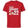 thumbnail image 1 of Disney Mickey Mouse Grad Little Graduate 2022 - Short Sleeve Cotton T-Shirt for Adults - Customized-Red, 1 of 5