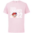 thumbnail image 1 of Disney Mickey Mouse Grad Little Graduate 2022 - Short Sleeve Cotton T-Shirt for Adults - Customized-Soft Pink, 1 of 5