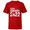 thumbnail image 1 of Disney Mickey Mouse Grad Little Graduate 2022 - Short Sleeve T-Shirt for Kids - Customized-Red, 1 of 5