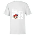 thumbnail image 1 of Disney Mickey Mouse Grad Little Graduate 2022 - Short Sleeve T-Shirt for Kids - Customized-White, 1 of 5