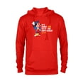 thumbnail image 1 of Disney Mickey Mouse Graduation New Grad Do the Impossible - Pullover Hoodie for Adults - Customized-Red, 1 of 5