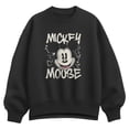 thumbnail image 1 of Disney - Mickey Mouse Graffiti - Women's Oversized Fleece Crew Sweatshirt, 1 of 3