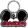 thumbnail image 1 of Disney Mickey Mouse Grandpa Keychain, 1 of 3