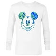 thumbnail image 1 of Disney Mickey Mouse Green Tie Dye - Long Sleeve T-Shirt for Men - Customized-White, 1 of 5