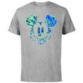 thumbnail image 1 of Disney Mickey Mouse Green Tie Dye - Short Sleeve Cotton T-Shirt for Adults - Customized-Athletic Heather, 1 of 5