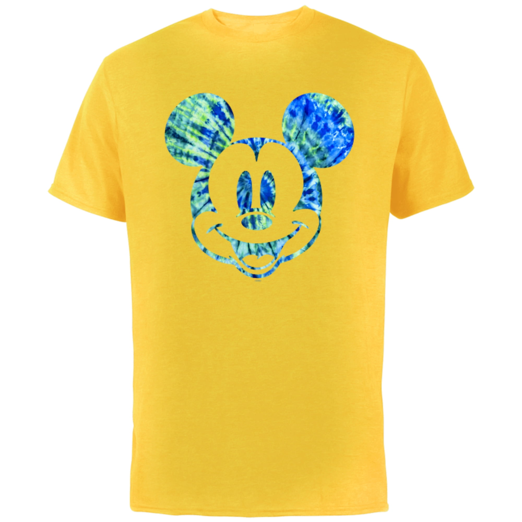 Disney Mickey Mouse Green Tie Dye - Short Sleeve Cotton T-Shirt for ...