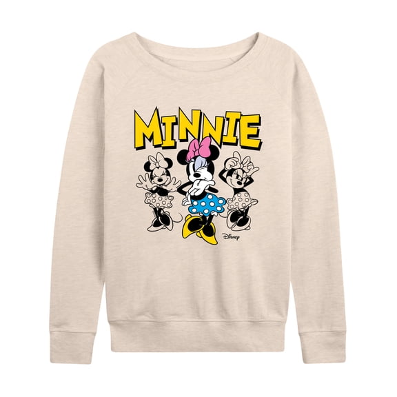 Disney - Mickey Mouse Group - Women's French Terry Long Sleeve Pullover