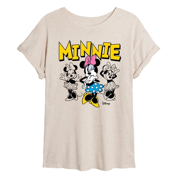 Disney - Mickey Mouse Group - Womens Oversized Graphic T-Shirt