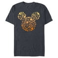 thumbnail image 1 of Disney Mickey Mouse Halloween Ghosts & Pumpkins Gradient - Short Sleeve Blended T-Shirt for Adults - Customized-Navy Heather, 1 of 5