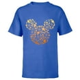 thumbnail image 1 of Disney Mickey Mouse Halloween Ghosts & Pumpkins Gradient - Short Sleeve T-Shirt for Kids - Customized-Royal, 1 of 5
