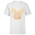 thumbnail image 1 of Disney Mickey Mouse Halloween Ghosts & Pumpkins Gradient - Short Sleeve T-Shirt for Kids - Customized-White, 1 of 5