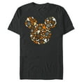 thumbnail image 1 of Disney Mickey Mouse Halloween Ghosts Pumpkins Spiders - Short Sleeve Blended T-Shirt for Adults - Customized-Dark Heather, 1 of 5