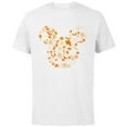 thumbnail image 1 of Disney Mickey Mouse Halloween Ghosts Pumpkins Spiders - Short Sleeve Cotton T-Shirt for Adults - Customized-White, 1 of 5