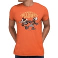 thumbnail image 1 of Disney Mickey Mouse Halloween Goofy Werewolf Men's T Shirt (Orange, S-XXXL), 1 of 4