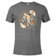 thumbnail image 1 of Disney Mickey Mouse Halloween It’s Finally Spooky Season! - Short Sleeve Blended T-Shirt for Adults - Customized-Graphite Snow Heather, 1 of 5