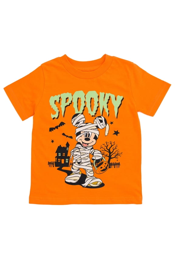 Mickey Mouse Halloween Little Boys T-Shirt Toddler to Big Kid