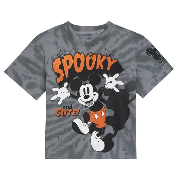 Disney Mickey Mouse Halloween Matching Family T-Shirt Tie Dye Toddler to Big Kid