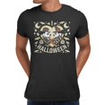 thumbnail image 1 of Disney Mickey Mouse Halloween Mickey & Minnie Men's T Shirt (Black, S-XXXL), 1 of 4