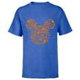 thumbnail image 1 of Disney Mickey Mouse Halloween Silhouette - Short Sleeve T-Shirt for Kids - Customized-Royal, 1 of 5